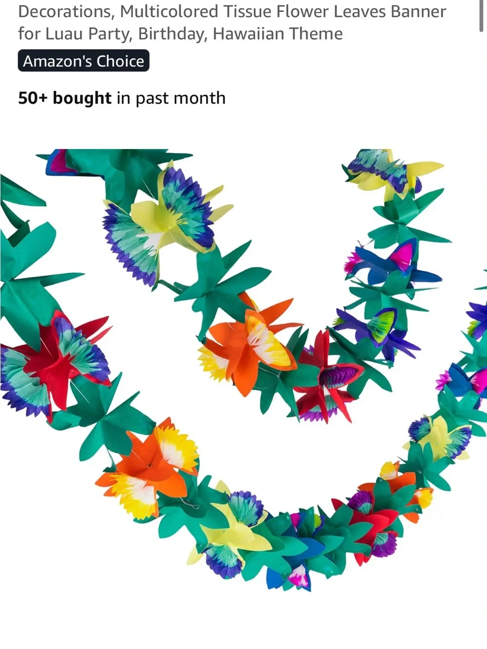 Moana/Tropical party decorations bundle